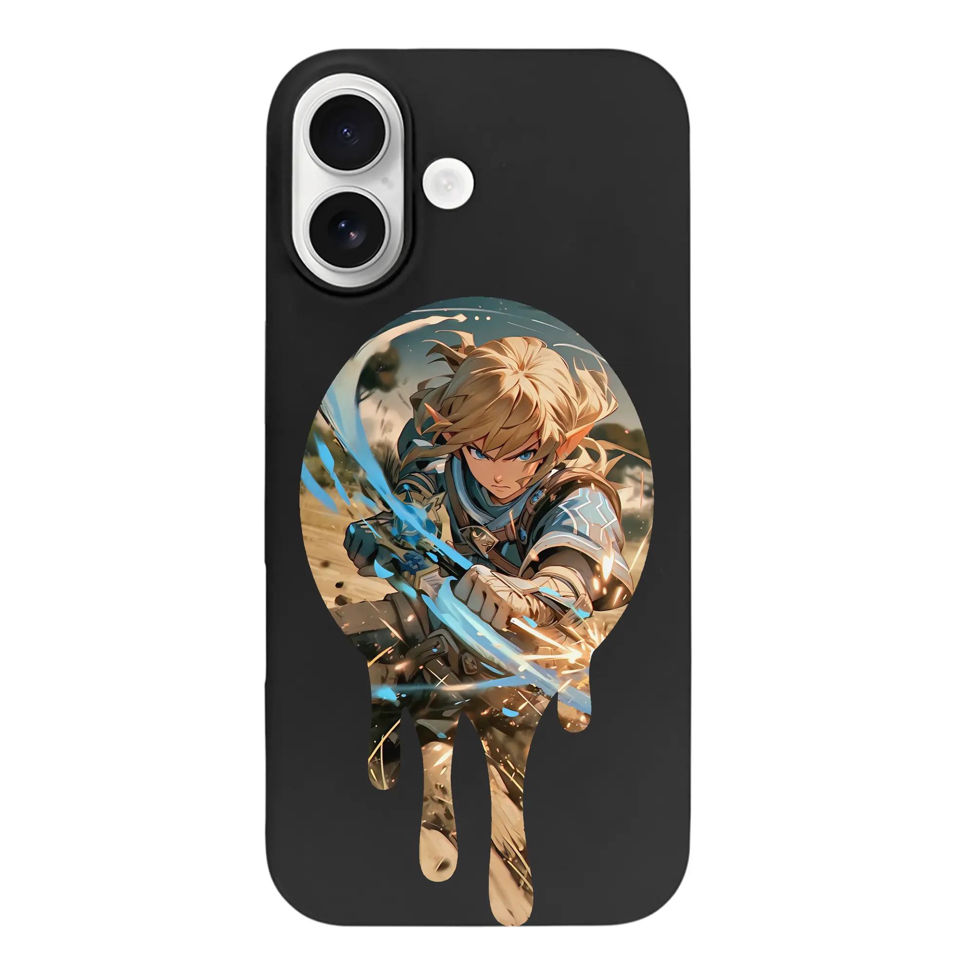 ゼルダの伝説 グッズ,リンク - iPhone 17 シリーズ シリコンケース 薄型 耐衝撃 指紋防止 ソフトタッチカバー 精密フィット 傷防止 保護ケース iPhone 17/17 Air/17 Pro/17 Pro Max 対応